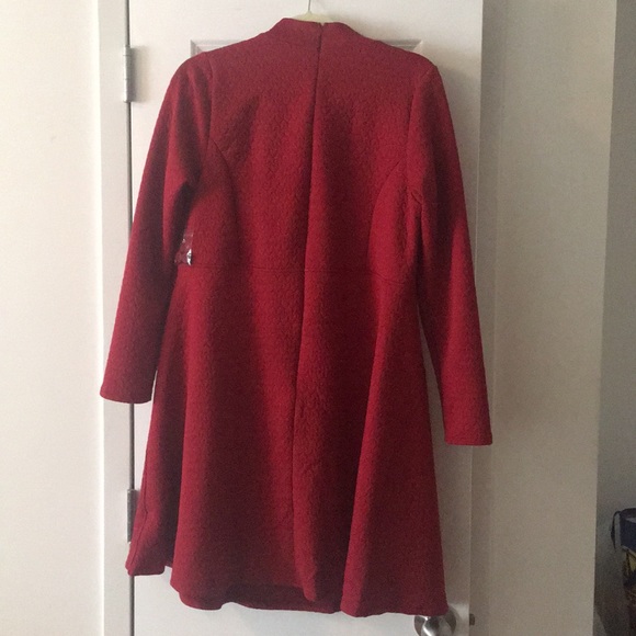 NWOT Modcloth red patterned dress! - Picture 3 of 3